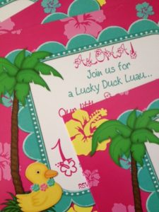 Invitations by Lil Duck Duck Designs (online).