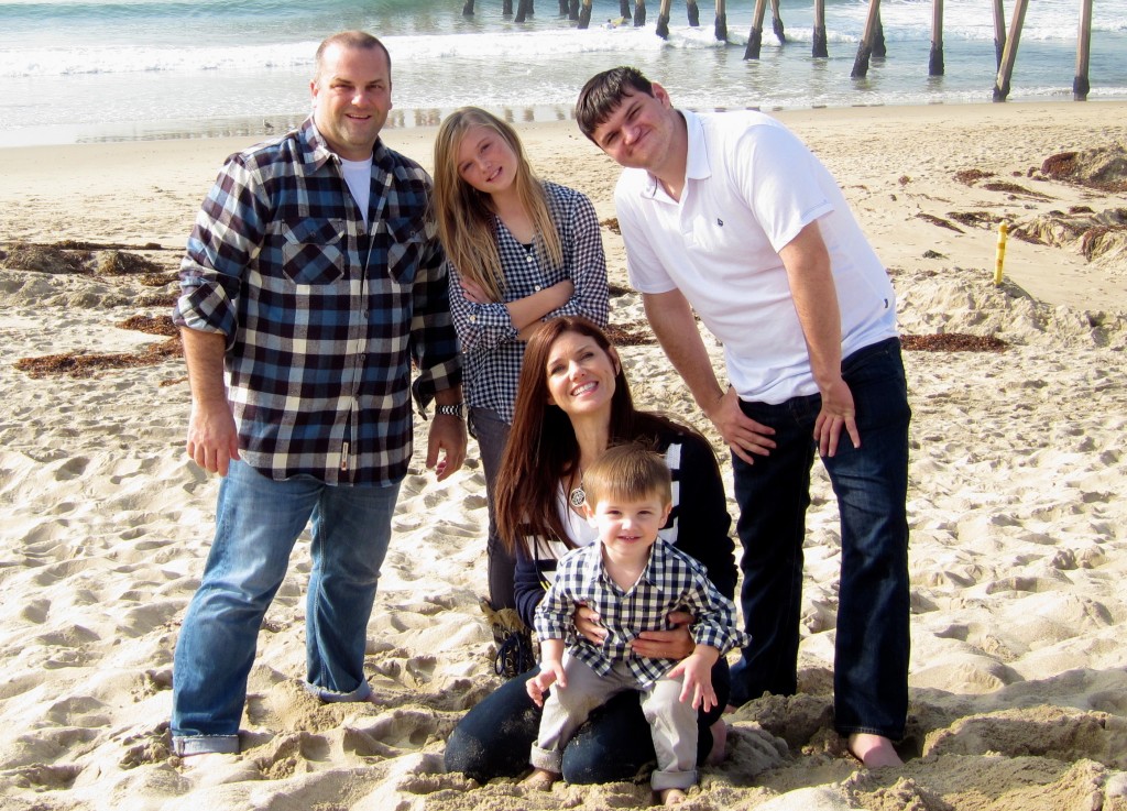 Tara McNamara & her adorable family.