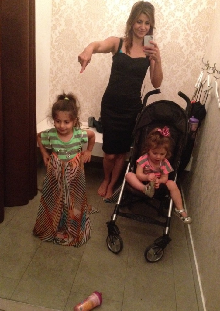 Just another day in a dressing room...
